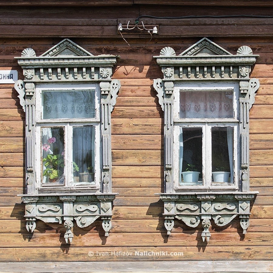 A pare of Nalichniki (Old wooden Russian window frames) | | Nalichniki.com