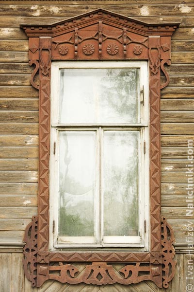 Деревянный наличник из Мурома Владимирской области