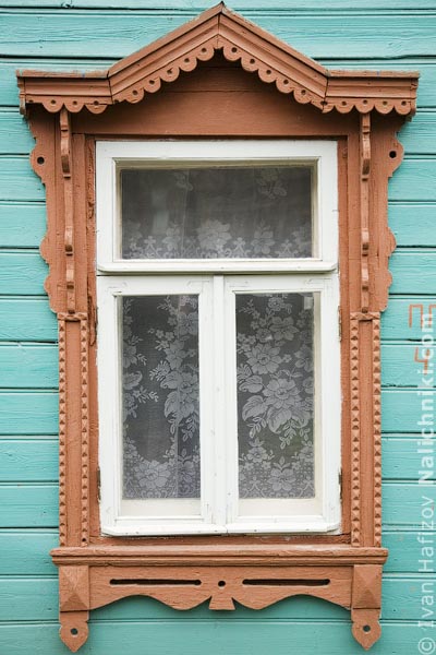 Владимирский традиционный деревянный наличник