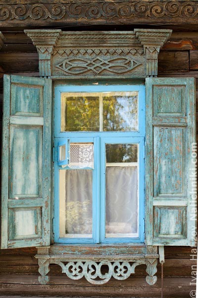 Омские деревянные наличники