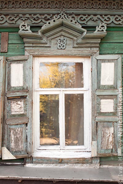 Омские деревянные наличники